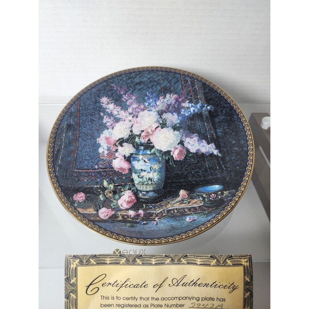 "Sonnet of Happiness" Vintage Plate